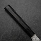 Kiritsuke Petty VG-10 Tsuchime Buffalo Ebony Handle 150mm (5.9”)-[Musashi]-[Japanese-Kitchen-Knives]