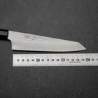 Kiritsuke Petty VG-10 Tsuchime Buffalo Ebony Handle 150mm (5.9”)-[Musashi]-[Japanese-Kitchen-Knives]