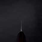 Kiritsuke Petty VG-10 Tsuchime Oval Mahogany Handle 150mm-[Musashi]-[Japanese-Kitchen-Knives]