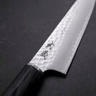 Kiritsuke Petty VG-10 Tsuchime Oval Purple Handle 150mm-[Musashi]-[Japanese-Kitchen-Knives]