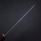 Kiritsuke Petty VG-10 Tsuchime Oval Red Handle 150mm (5.9”)-[Musashi]-[Japanese-Kitchen-Knives]