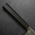 Kiritsuke SG-2 Black Nickel Damascus Ebony Handle 240mm-[Musashi]-[Japanese-Kitchen-Knives]