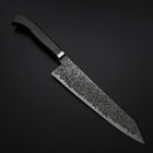 Kiritsuke SG-2 Black Nickel Damascus Western Ebony Handle 210mm (8.3”)-[Musashi]-[Japanese-Kitchen-Knives]