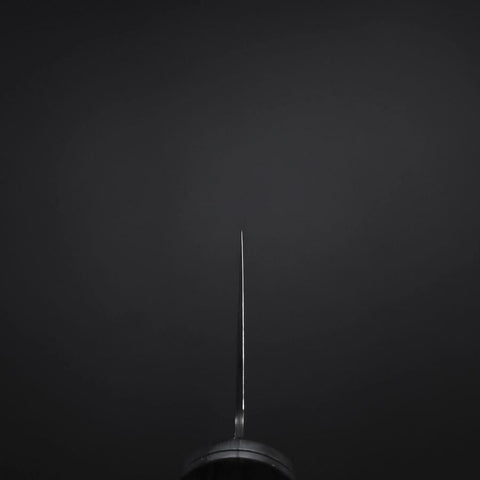 Kiritsuke SG-2 Black Nickel Damascus Western Ebony Handle 240mm-[Musashi]-[Japanese-Kitchen-Knives]