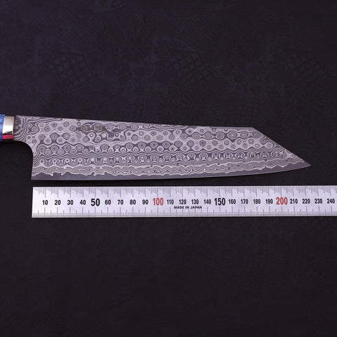 Kiritsuke SG-2 Damascus Turquoise Blue Handle 240mm (9.4”)-[Musashi]-[Japanese-Kitchen-Knives]