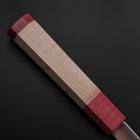 Kiritsuke SG-2 Polished Red Maple Handle 240mm (9.4”)-[Musashi]-[Japanese-Kitchen-Knives]