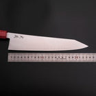 Kiritsuke SG-2 Polished Red Maple Handle 240mm (9.4”)-[Musashi]-[Japanese-Kitchen-Knives]