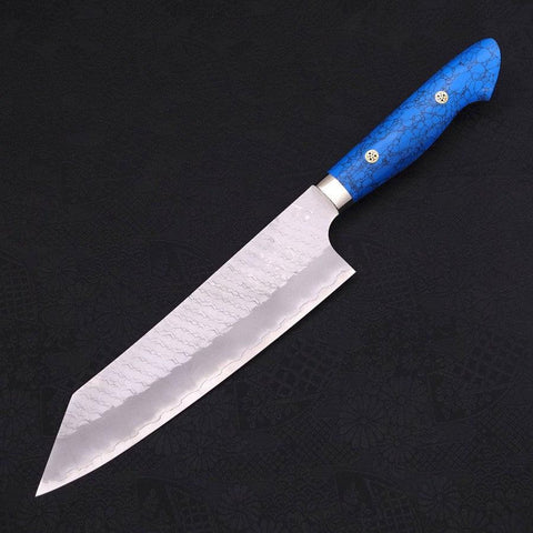 Kiritsuke SG-2 Tsuchime Mango de Turquesa Azul  200mm