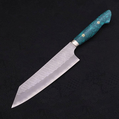 Kiritsuke SG-2 Tsuchime Mango de Turquesa Verde 200mm