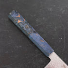 Kiritsuke SG-2 Wave Nickel Damascus Blue Maple Handle 210mm-[Musashi]-[Japanese-Kitchen-Knives]