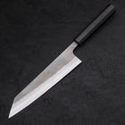 Kiritsuke SKD11 Nashiji Buffalo Ebony Handle 210mm-[Musashi]-[Japanese-Kitchen-Knives]
