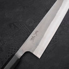 Kiritsuke SKD11 Nashiji Buffalo Ebony Handle 210mm-[Musashi]-[Japanese-Kitchen-Knives]