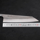 Kiritsuke SKD11 Nashiji Buffalo Ebony Handle 210mm-[Musashi]-[Japanese-Kitchen-Knives]