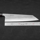 Kiritsuke SKD11 Nashiji Ebony Handle 240mm (9.4”)-[Musashi]-[Japanese-Kitchen-Knives]