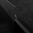 Kiritsuke SLD Black Damascus Ebony Handle 205mm-[Musashi]-[Japanese-Kitchen-Knives]