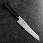 Kiritsuke SLD Black Damascus Ebony Handle 205mm-[Musashi]-[Japanese-Kitchen-Knives]