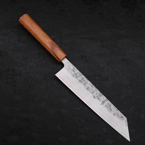 Kiritsuke SLD Nashiji Washi Oak Handle 210mm-[Musashi]-[Japanese-Kitchen-Knives]
