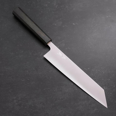 Kiritsuke SLD Polished Green Urushi Handle 210mm-[Musashi]-[Japanese-Kitchen-Knives]