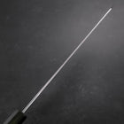 Kiritsuke SLD Polished Green Urushi Handle 240mm (9.4”)-[Musashi]-[Japanese-Kitchen-Knives]
