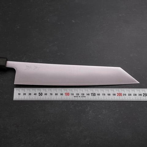 Kiritsuke SLD Polished Green Urushi Handle 240mm (9.4”)-[Musashi]-[Japanese-Kitchen-Knives]