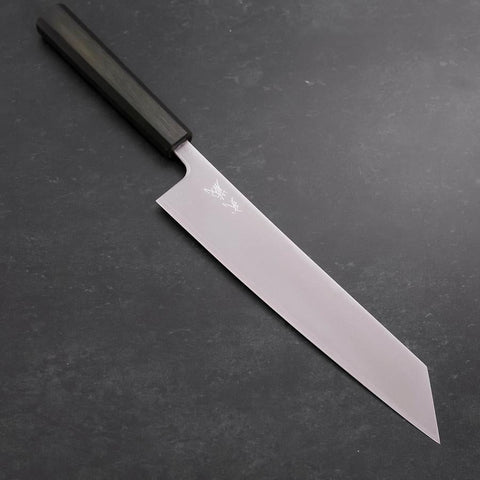 Kiritsuke SLD Polished Green Urushi Handle 240mm (9.4”)-[Musashi]-[Japanese-Kitchen-Knives]
