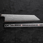 Kiritsuke SLD Wave Nickel Damascus Black Ishime Urushi Handle 210mm-[Musashi]-[Japanese-Kitchen-Knives]