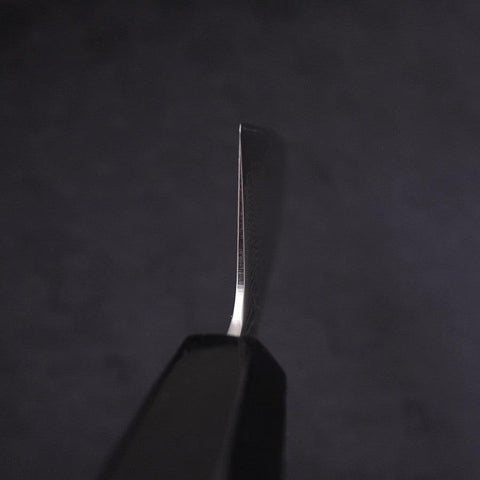 Kiritsuke SLD Damasco Níquel Ondulado Mango de Ébano con Cuerno de Búfalo 210 mm