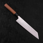 Kiritsuke SLD Wave Nickel Damascus Walnut Handle 210mm (8.3”)-[Musashi]-[Japanese-Kitchen-Knives]