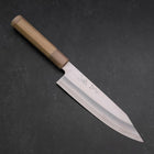 Kiritsuke Silver Steel #3 Bokashi Double Buffalo Capped Magnolia Handle 195mm-[Musashi]-[Japanese-Kitchen-Knives]