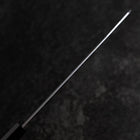 Kiritsuke Silver Steel #3 Kasumi Buffalo Walnut Handle 210mm (8.2”)-[Musashi]-[Japanese-Kitchen-Knives]