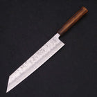 Kiritsuke Silver Steel #3 Nashiji Sumi Urushi Handle 240mm-[Musashi]-[Japanese-Kitchen-Knives]