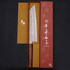 Kiritsuke Silver Steel #3 Nashiji Sumi Urushi Handle 240mm-[Musashi]-[Japanese-Kitchen-Knives]
