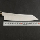 Kiritsuke Silver Steel #3 Nickel Damascus Buffalo Turquoise Handle 210mm-[Musashi]-[Japanese-Kitchen-Knives]