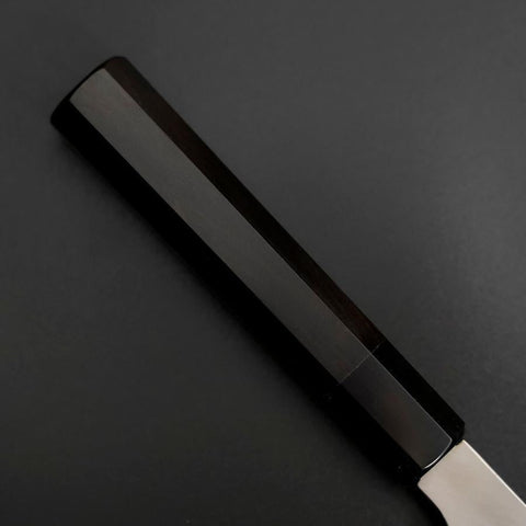Kiritsuke Silver Steel #3 Polished Buffalo Ebony Handle 260mm-[Musashi]-[Japanese-Kitchen-Knives]