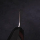 Kiritsuke Silver Steel #3 Polished Buffalo Magnolia Handle 210mm-[Musashi]-[Japanese-Kitchen-Knives]