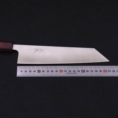 Kiritsuke Silver Steel #3 Pulido Mango Urushi Morado 210mm