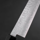 Kiritsuke Silver Steel #3 Tsuchime Walnut Handle 170mm-[Musashi]-[Japanese-Kitchen-Knives]