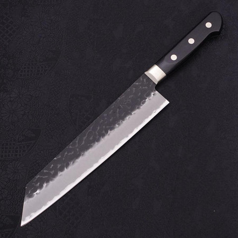 Kiritsuke Revestimiento de Acero Inoxidable Blue Super Kurouchi Tsuchime Mango Occidental 210mm