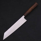 Kiritsuke Stainless Clad Blue Super Polished Sumi Urushi Handle 210mm-[Musashi]-[Japanese-Kitchen-Knives]