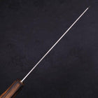 Kiritsuke Stainless Clad Blue Super Polished Sumi Urushi Handle 210mm-[Musashi]-[Japanese-Kitchen-Knives]