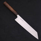 Kiritsuke Stainless Clad Blue Super Polished Sumi Urushi Handle 210mm-[Musashi]-[Japanese-Kitchen-Knives]