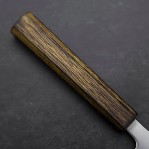 Kiritsuke Stainless Clad Blue Super Polished Sumi Urushi Handle 240mm-[Musashi]-[Japanese-Kitchen-Knives]