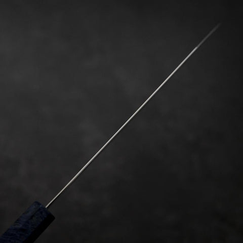 Kiritsuke VG-10 Damascus Blue Birch Handle 210mm (8.3”)-[Musashi]-[Japanese-Kitchen-Knives]