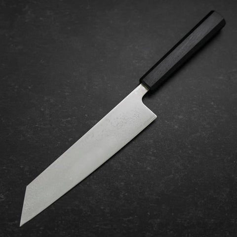 Kiritsuke VG-10 Damascus Dark Blue Urushi Handle 210mm-[Musashi]-[Japanese-Kitchen-Knives]