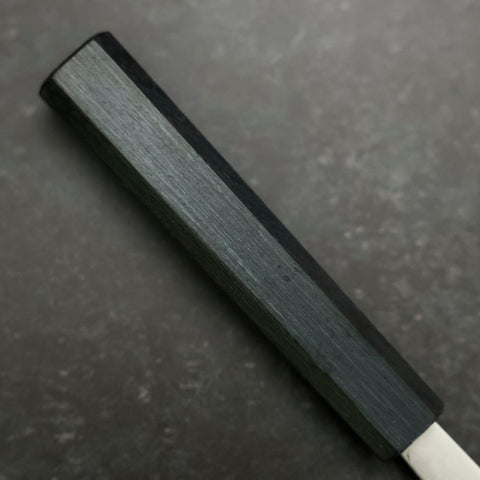 Kiritsuke VG-10 Damascus Dark Blue Urushi Handle 210mm-[Musashi]-[Japanese-Kitchen-Knives]