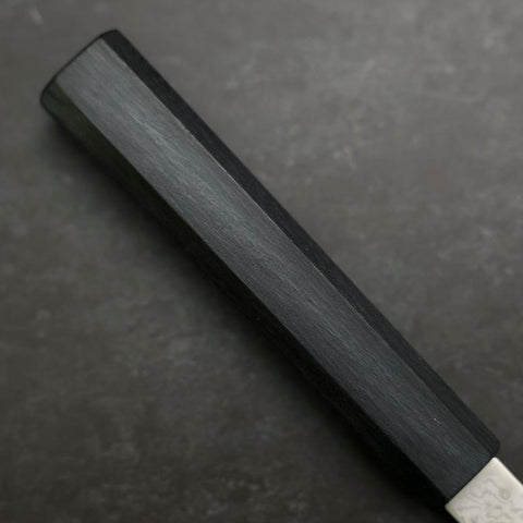 Kiritsuke VG-10 Damascus Dark Blue Urushi Handle 210mm-[Musashi]-[Japanese-Kitchen-Knives]