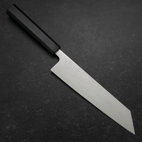 Kiritsuke VG-10 Damascus Dark Blue Urushi Handle 210mm-[Musashi]-[Japanese-Kitchen-Knives]