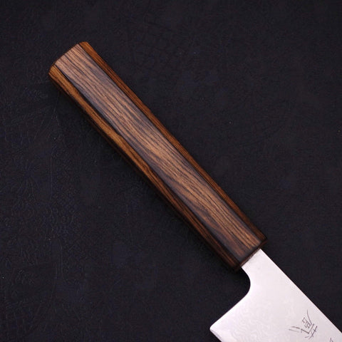 Kiritsuke VG-10 Damascus Sumi Urushi Handle 210mm-[Musashi]-[Japanese-Kitchen-Knives]