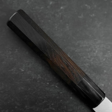 Kiritsuke VG-10 Polished Buffalo Ebony Handle 200mm-[Musashi]-[Japanese-Kitchen-Knives]