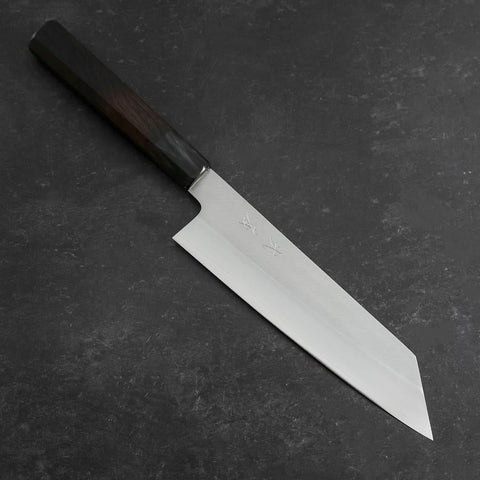 Kiritsuke VG-10 Polished Buffalo Ebony Handle 200mm-[Musashi]-[Japanese-Kitchen-Knives]